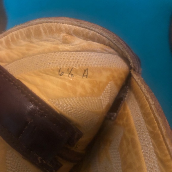 Rod Patrick Wing Tip Square Toe Western Boots - Picture 12 of 16